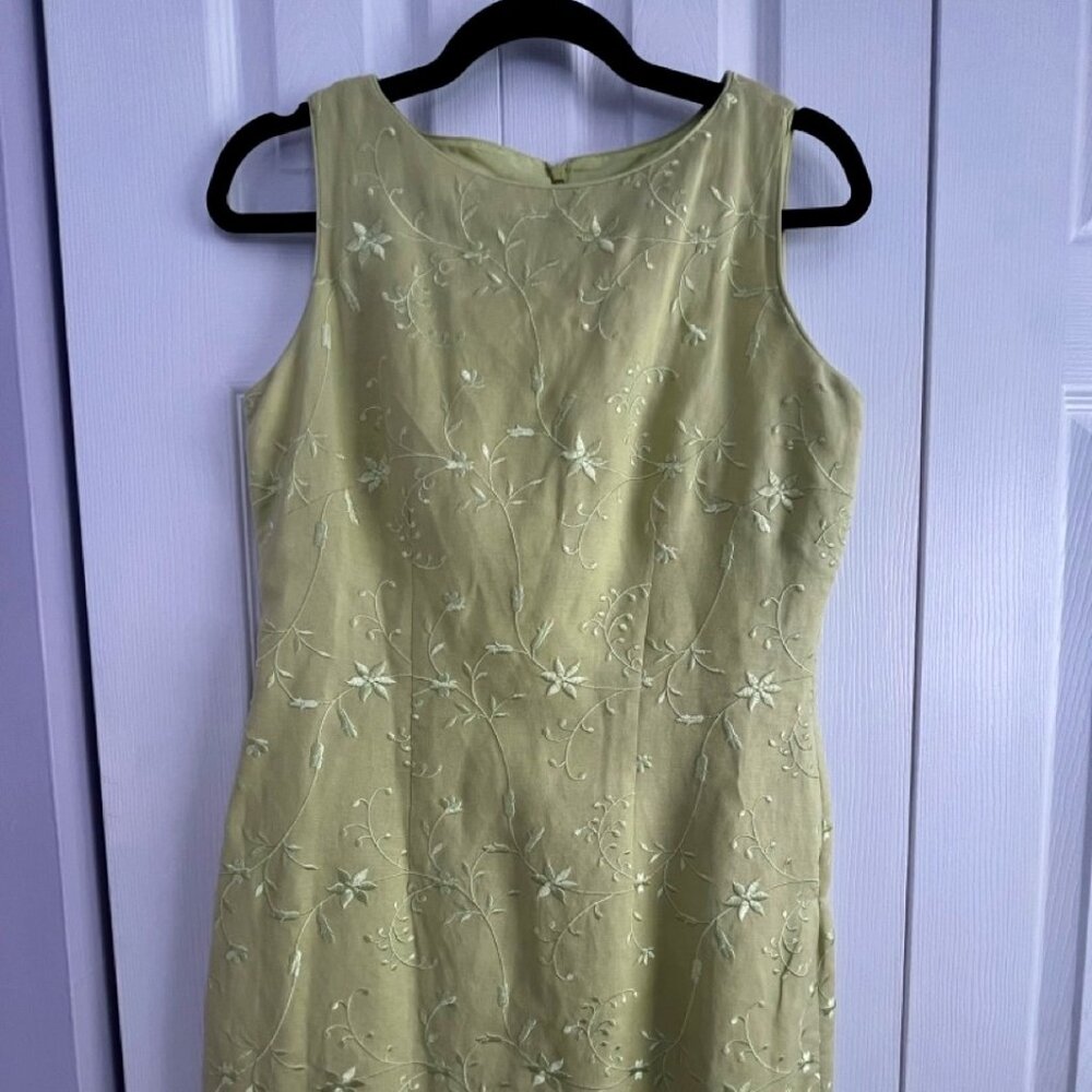 Eye-catching Jessica Howard Cocktail Dress - Avocado Green